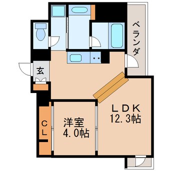 間取図 レジデンスT･L新栄