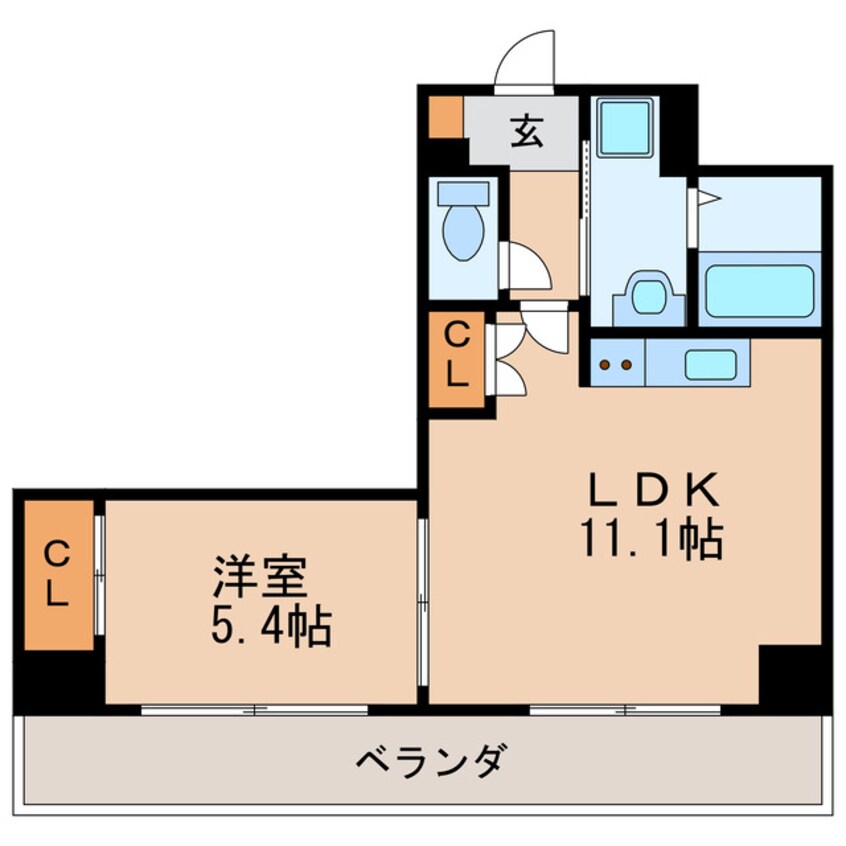 間取図 アビターレ車道