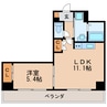名古屋市営地下鉄桜通線/車道駅 徒歩2分 3階 築3年 1LDKの間取り