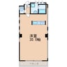 名古屋市営地下鉄桜通線/高岳駅 徒歩12分 4階 築35年 1Rの間取り