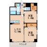 名古屋市営地下鉄桜通線/高岳駅 徒歩12分 9階 築3年 2LDKの間取り