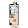 名古屋市営地下鉄桜通線/高岳駅 徒歩7分 2階 築浅 1Kの間取り