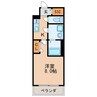名古屋市営地下鉄桜通線/高岳駅 徒歩7分 8階 築3年 1Kの間取り