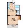 名古屋市営地下鉄桜通線/車道駅 徒歩5分 4階 築44年 1DKの間取り