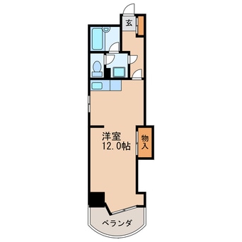 間取図 名古屋市営地下鉄東山線/伏見駅 徒歩3分 11階 築36年