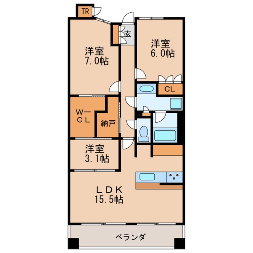 間取図 栄アインスタワー