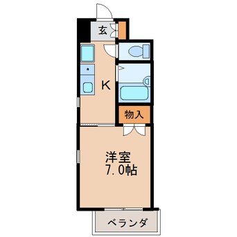 間取図 ラモヴェール白壁