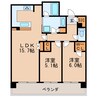 名古屋市営地下鉄桜通線/高岳駅 徒歩2分 2階 築3年 2LDKの間取り