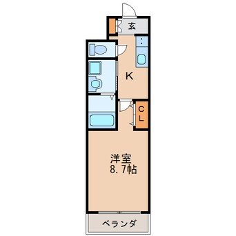 間取図 セントフィオーレ新栄