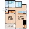 名古屋市営地下鉄東山線/新栄町駅 徒歩4分 2階 築浅 1LDKの間取り