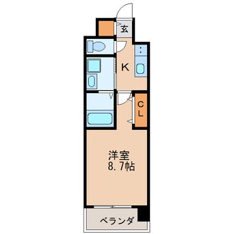 間取図 プレイズシード車道スクエア