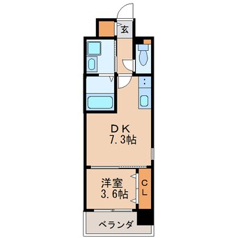 間取図 プレイズシード車道スクエア