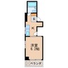 名古屋市営地下鉄東山線/伏見駅 徒歩6分 3階 築40年 1Kの間取り