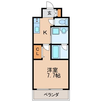 間取図 レジディア久屋大通