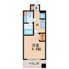 レジディア久屋大通 1Kの間取り