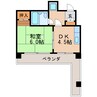 名鉄瀬戸線/清水駅 徒歩5分 3階 築37年 1DKの間取り