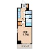 名古屋市営地下鉄桜通線/丸の内駅 徒歩5分 4階 築浅 1Kの間取り