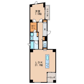 間取図 METRO GARDEN 丸の内