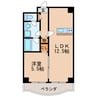 名古屋市営地下鉄東山線/千種駅 徒歩4分 12階 築24年 1LDKの間取り