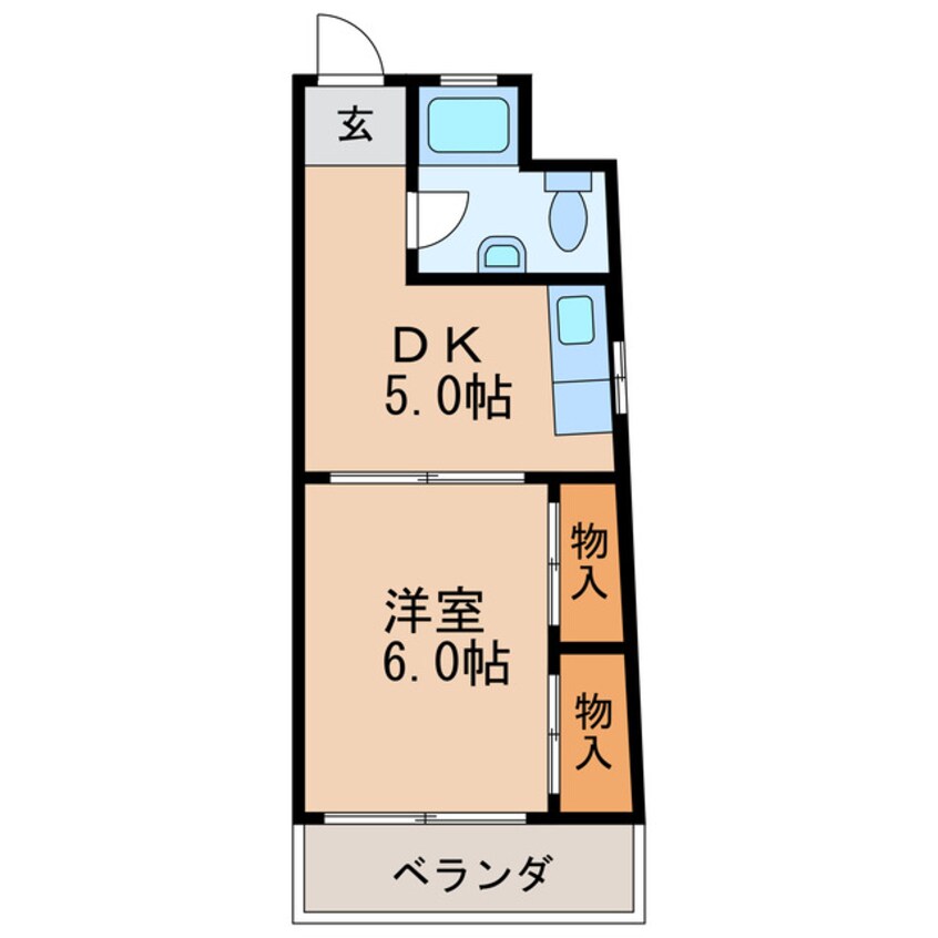 間取図 明治第3ビル