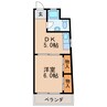 名古屋市営地下鉄東山線/新栄町駅 徒歩11分 4階 築52年 1DKの間取り