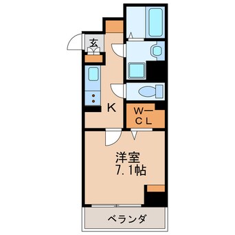 間取図 マリーベル栄