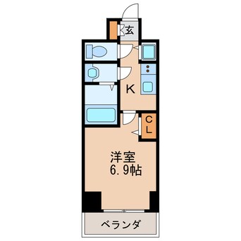 間取図 M-Luxe丸の内