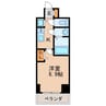 名古屋市営地下鉄鶴舞線/丸の内駅 徒歩4分 10階 築浅 1Kの間取り