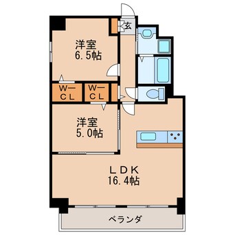 間取図 リアレクト白壁