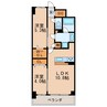 名古屋市営地下鉄名城線/矢場町駅 徒歩8分 11階 築浅 2LDKの間取り