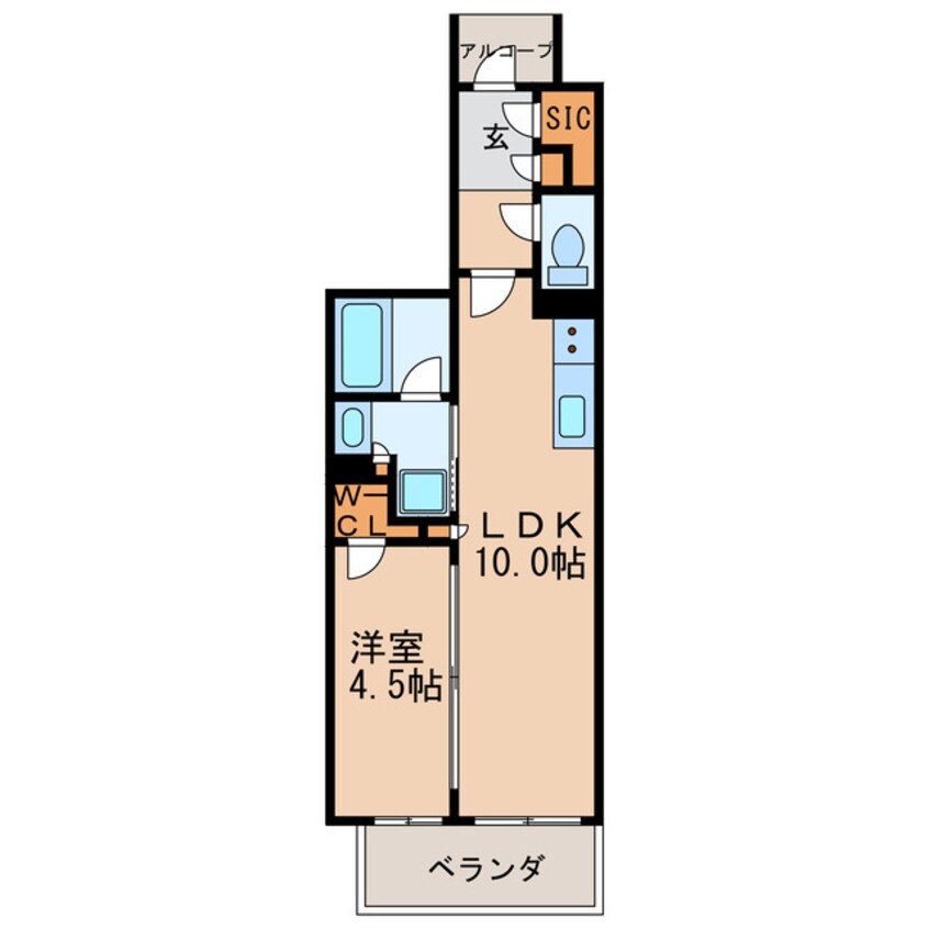 間取図 GRANPASEO丸の内