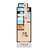 名古屋市営地下鉄名城線/矢場町駅 徒歩5分 12階 築浅 1Kの間取り