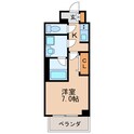 S-RESIDENCE栄四丁目の間取図