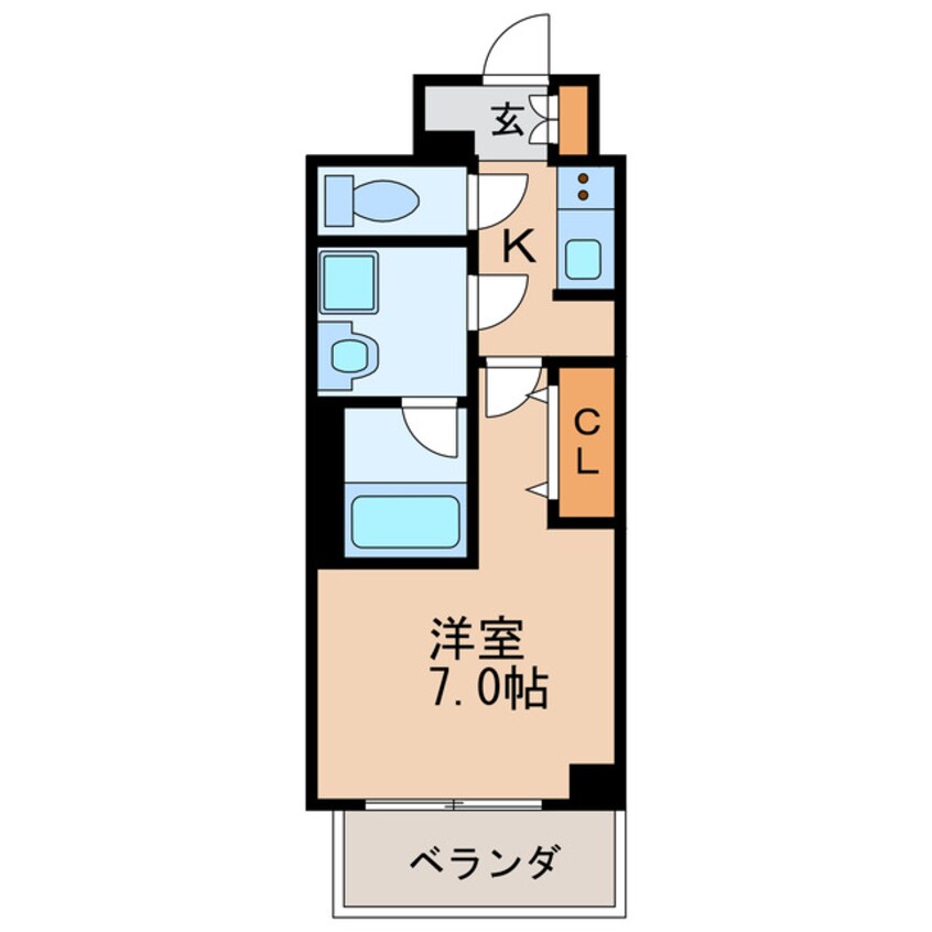 間取図 S-RESIDENCE栄四丁目