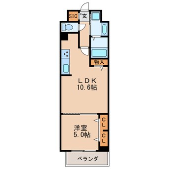 間取図 ザ・シンフォニア新栄