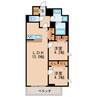 名古屋市営地下鉄東山線/新栄町駅 徒歩11分 4階 築浅 2LDKの間取り
