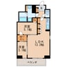 名古屋市営地下鉄東山線/栄駅 徒歩5分 11階 築浅 2LDKの間取り