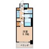 名古屋市営地下鉄東山線/新栄町駅 徒歩8分 6階 築浅 1Kの間取り