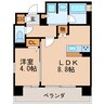 名古屋市営地下鉄桜通線/高岳駅 徒歩5分 13階 築浅 1LDKの間取り