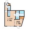 名古屋市営地下鉄桜通線/車道駅 徒歩2分 4階 1年未満 1LDKの間取り