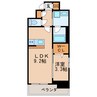 名古屋市営地下鉄桜通線/車道駅 徒歩1分 15階 築浅 1LDKの間取り