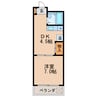 名古屋市営地下鉄名城線/矢場町駅 徒歩7分 6階 築51年 1DKの間取り