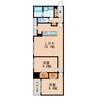 名古屋市営地下鉄桜通線/丸の内駅 徒歩9分 3階 1年未満 2LDKの間取り