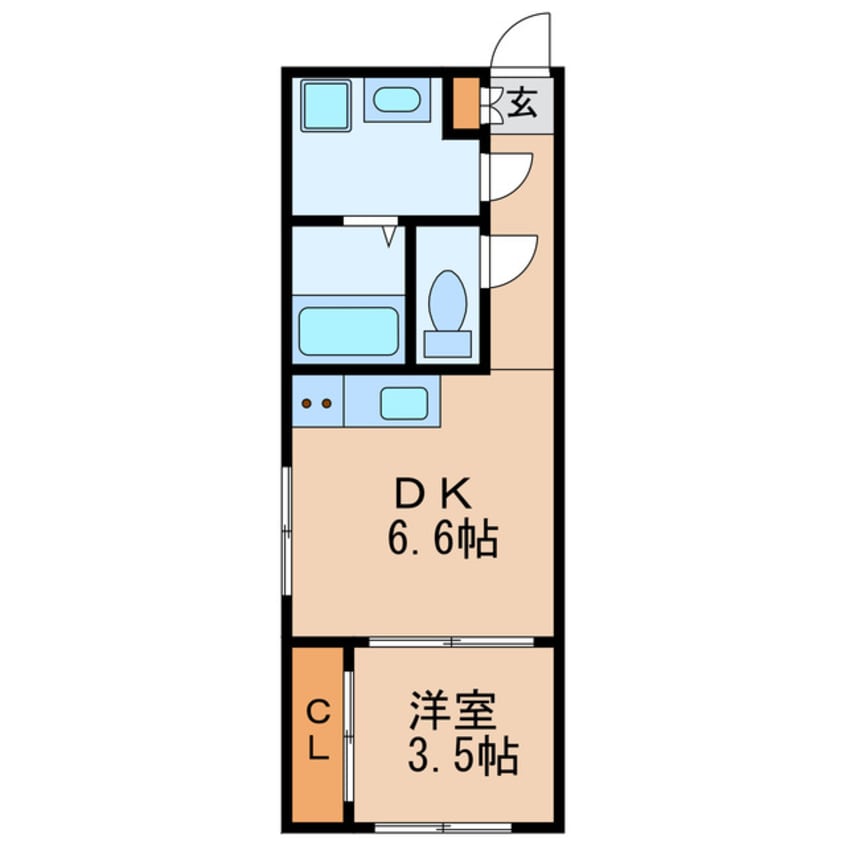 間取図 名古屋市営地下鉄東山線/新栄町駅 徒歩12分 3階 建築中