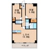 名鉄瀬戸線/森下駅 徒歩12分 2階 1年未満 2LDKの間取り