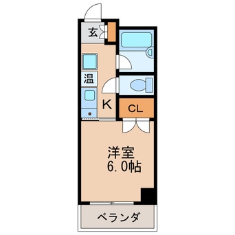 間取図 名古屋市営地下鉄鶴舞線/鶴舞駅 徒歩7分 2階 築29年