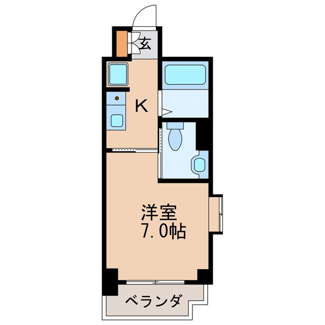 間取り図 名古屋市営地下鉄東山線/千種駅 徒歩6分 9階 築34年
