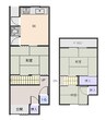 興戸北落延連棟 3DKの間取り