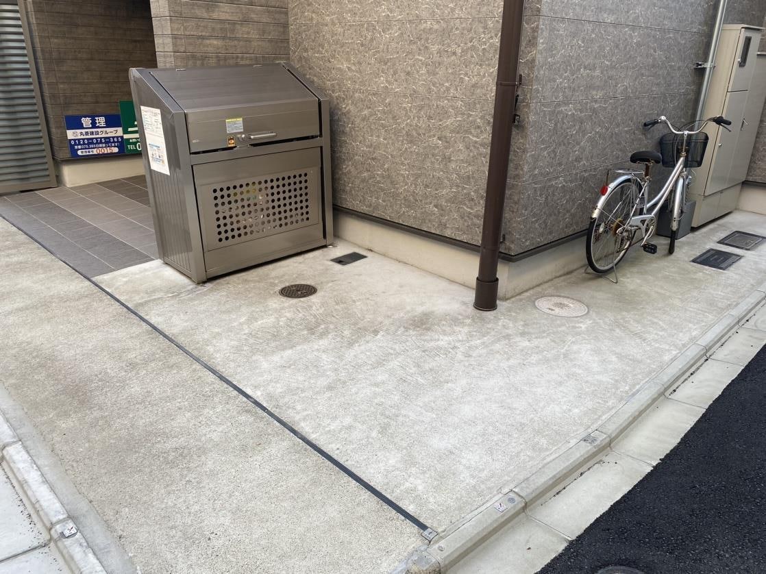 駐輪スペース キンブリッジ京都駅西