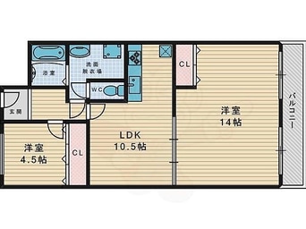 間取図 キンブリッジ学研氷室